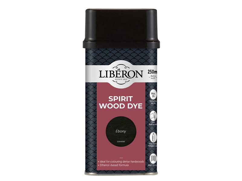 Spirit Wood Dye Ebony 250ml