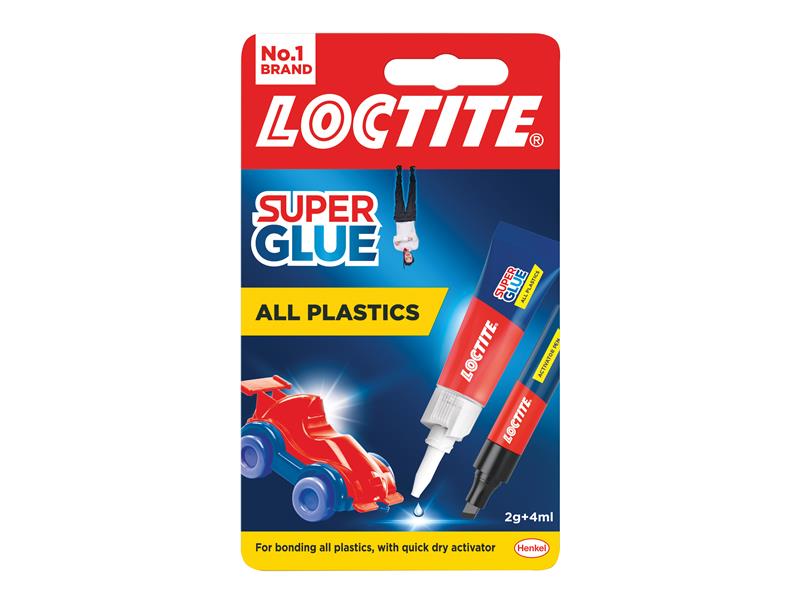Super Glue All Plastics Pen 2g + 4ml Tube