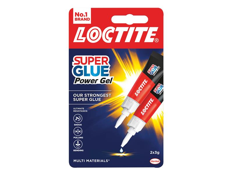 Super Glue Power Gel Tube 2 x 3g