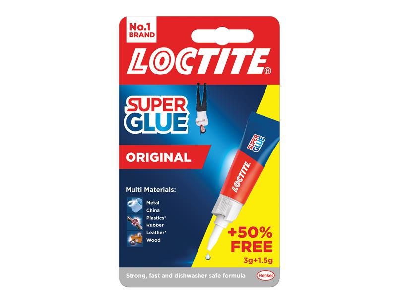 Super Glue Original Tube 3g + 50% Extra Free