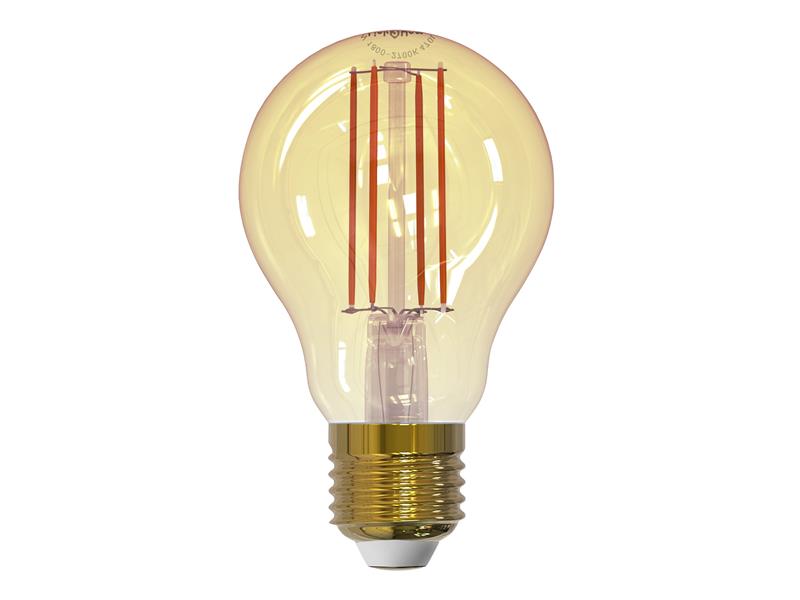 Wi-Fi LED ES (E27) GLS Filament Dimmable Bulb, White 470 lm 5.5W