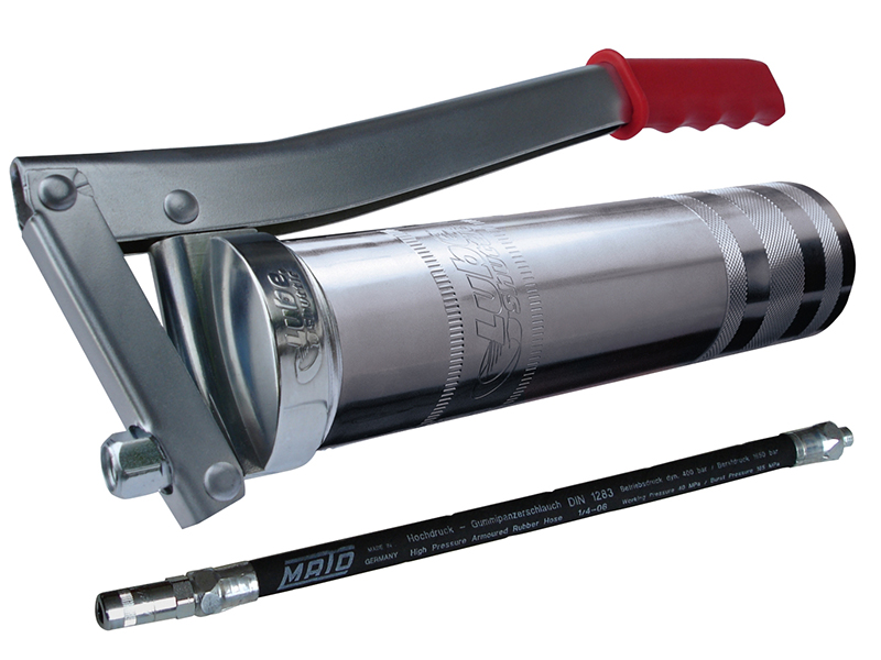 Lube-Shuttle(R) Side Lever Grease Gun