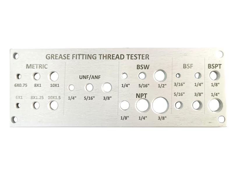 Thread Identification Plate