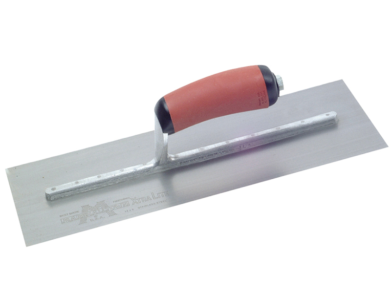 MPB13SSD Pre-Worn PermaShape(R) Finishing S/S Trowel DuraSoft(R) Handle 13 x 5in