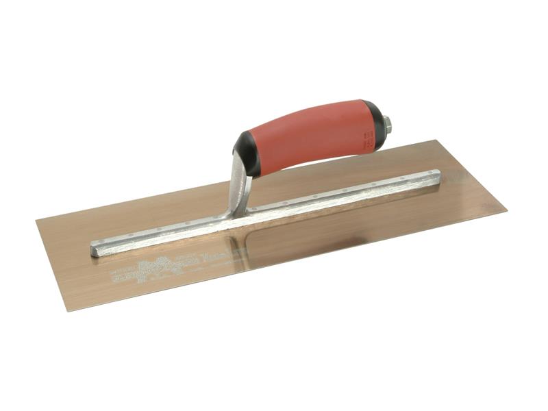 MXS73GSD Gold Finishing Trowel DuraSoft(R) Handle 14 x 4.3/4in