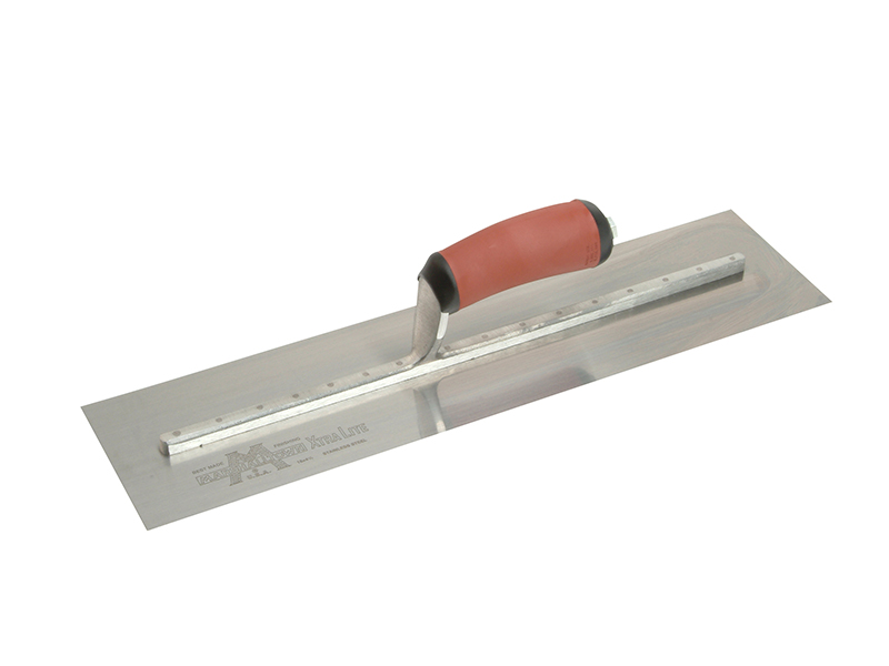 MXS77DSS Stainless Steel Cement Trowel DuraSoft(R) 18 x 4.1/2in