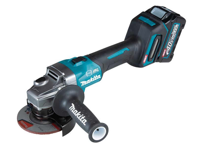 GA004GD201 XGT(R) 40Vmax BL Angle Grinder 115mm 40V 2 x 2.5Ah Li-ion