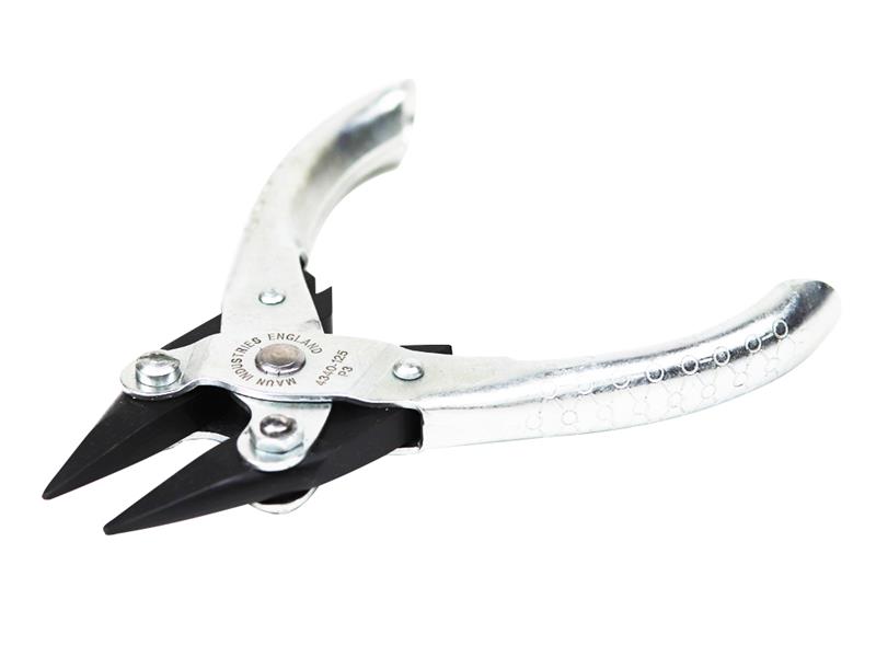Snipe Nose Parallel Pliers, Serrated Jaws 125mm