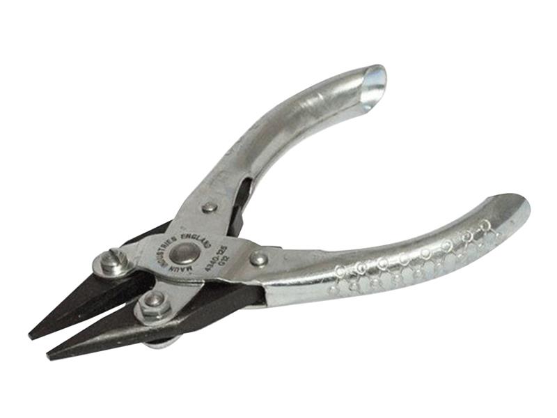 Snipe Nose Parallel Pliers, Smooth Jaws 125mm