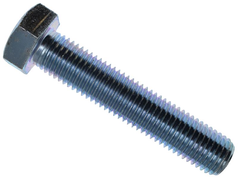 High Tensile Set Screw ZP M20 x 100mm (Box 10)