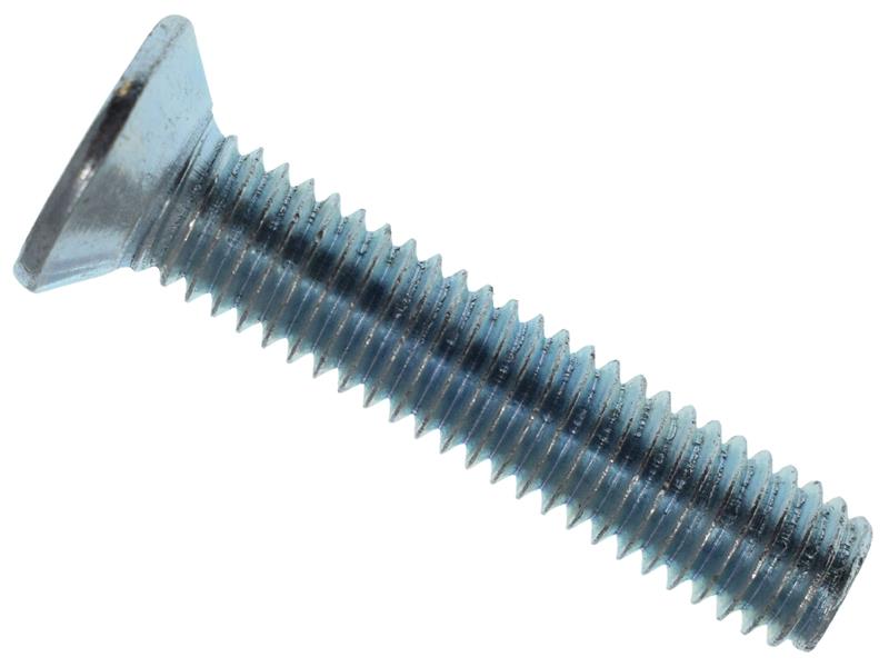 Machine Screw Pozi Compatible CSK ZP M5 x 30mm Box 50