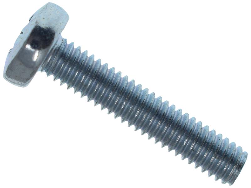 Machine Screw Pozi Compatible Pan Head ZP M3 x 16mm Box 50