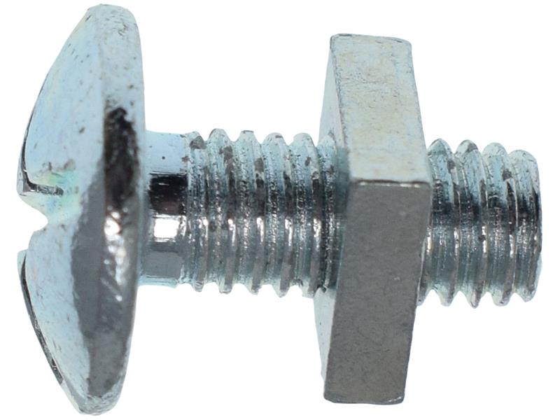 Roofing Bolt & Nut ZP M5 x 12mm (Box 50)