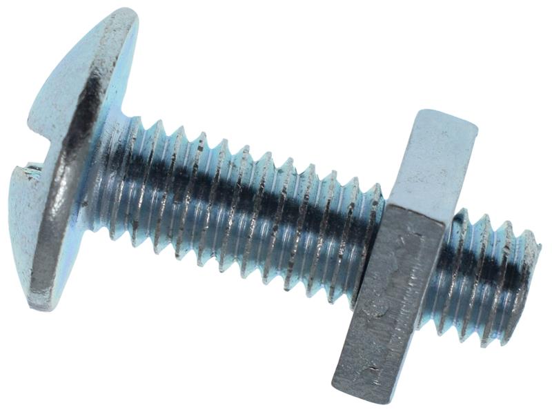 Roofing Bolt & Nut ZP M5 x 16mm (Box 50)
