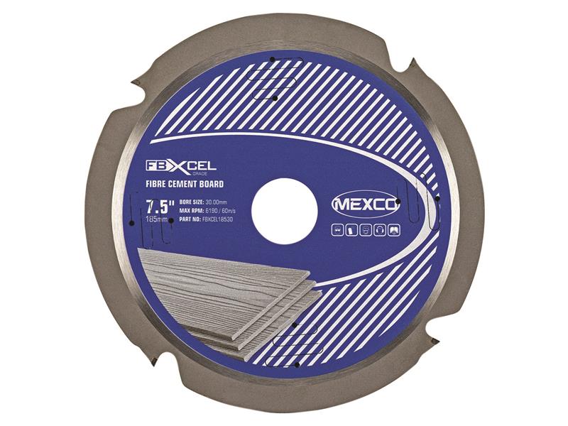 Fibre Cement Board PCD Blade 185 x 30mm x 4T