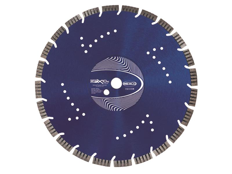 GPX10-15 Concrete Diamond Blade 350 x 25.4mm