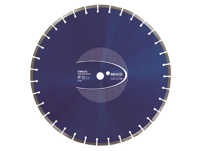 GPX90 Concrete Diamond Blade 500 x 22mm