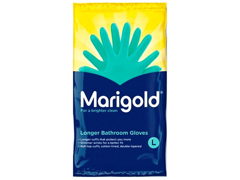Marigold Bathroom Gloves Medium Green