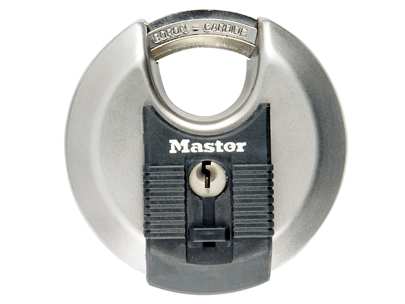 Excell(TM) Stainless Steel Discus 70mm Padlock