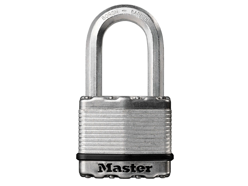 Excell(TM) Laminated Steel 50mm Padlock - 38mm Shackle