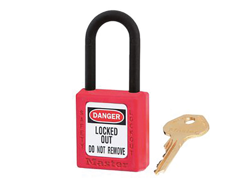 Lockout Padlock - 38mm Body & 6mm Composite Nylon Shackle