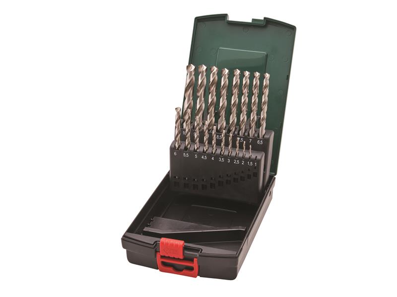 HSS-G Drill Bit Set, 19 Piece