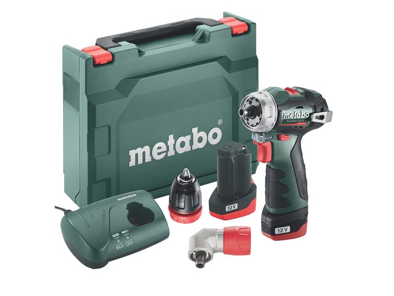 PowerMaxx BS BL Q Brushless Drill/Screwdriver 12V 2 x 2.0Ah Li-ion
