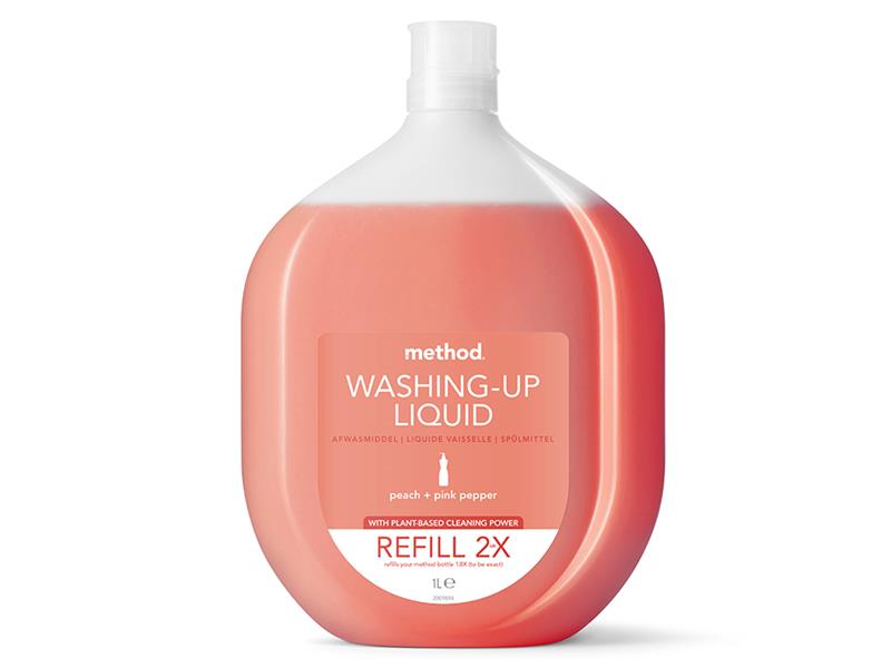 Washing Up Liquid Refill Peach & Pink Peppercorns 1L 4005982