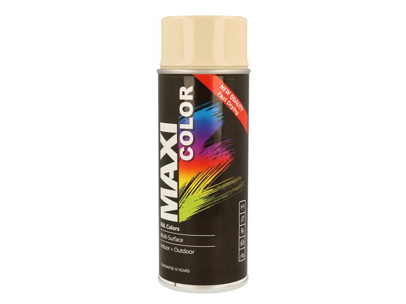 MaxiColor Spray Gloss Light Ivory RAL1015 400ml
