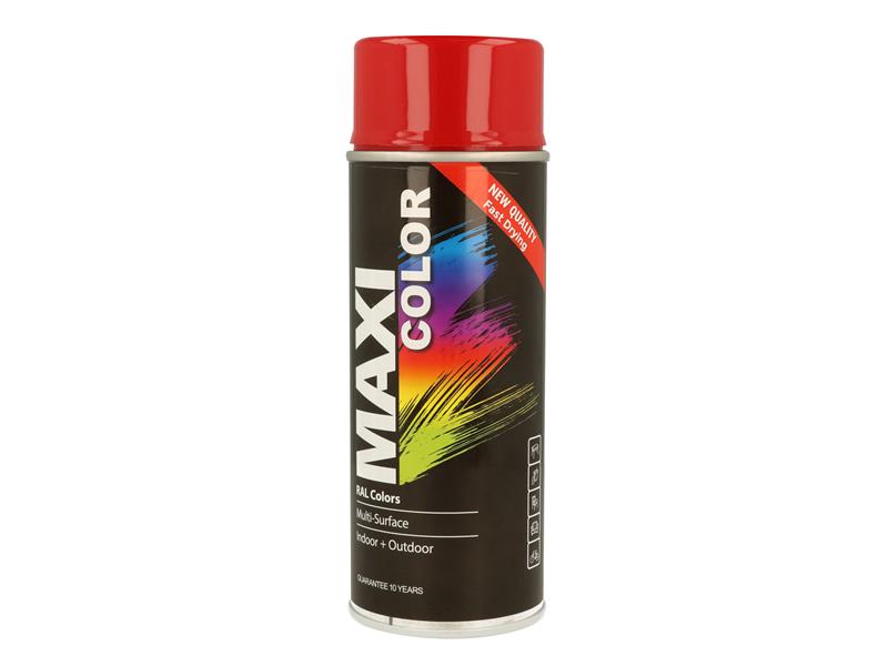MaxiColor Spray Gloss Carmine Red RAL3002 400ml