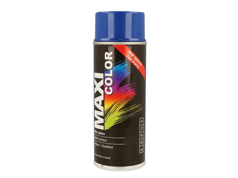 MaxiColor Spray Gloss Ultra Marine Blue RAL5002 400ml