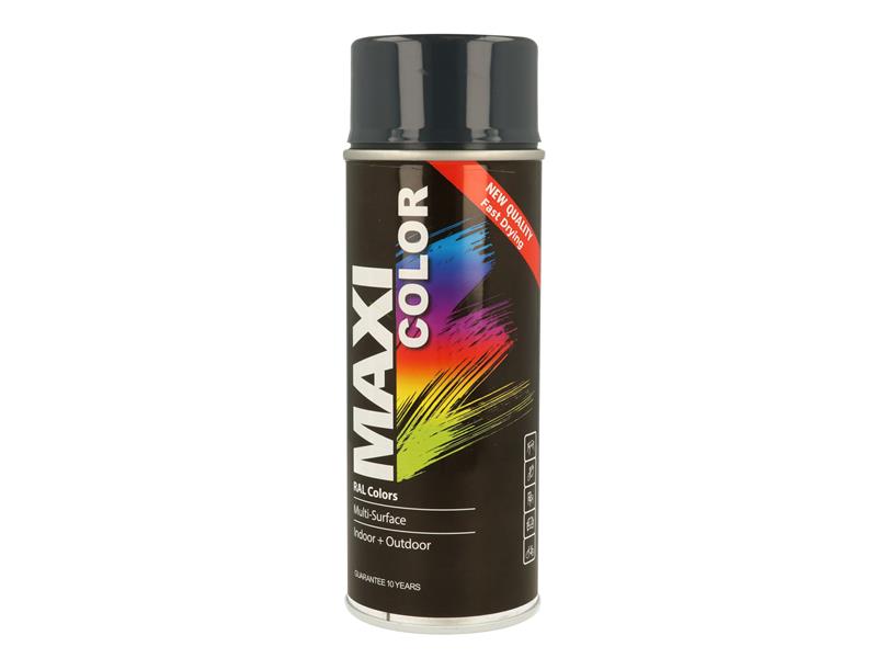 MaxiColor Spray Gloss Anthratice Grey RAL7016 400ml