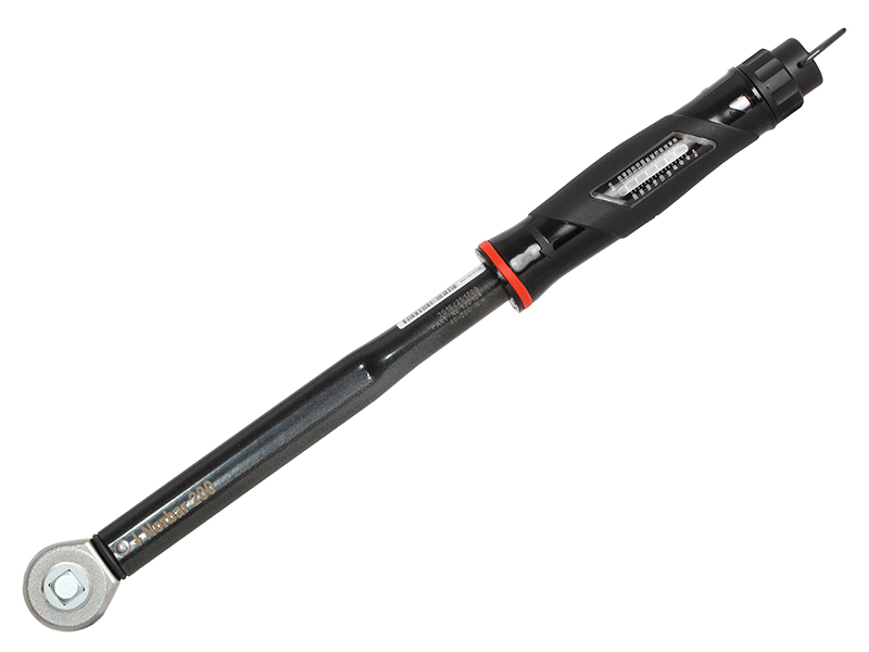 NorTorque(R) 200 Adjustable Dual Scale Ratchet Torque Wrench 1/2in Drive 40-200Nm