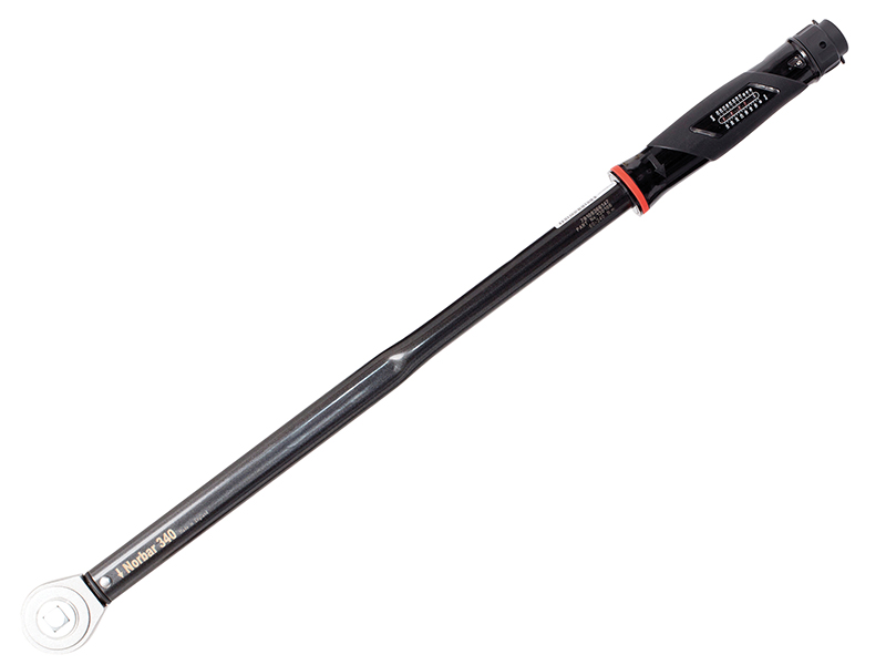 NorTorque(R) 340 Adjustable Dual Scale Ratchet Torque Wrench 1/2in Drive 60-340Nm