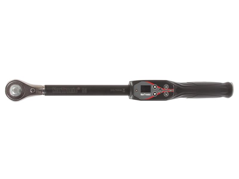 NorTronic(R) Electronic Torque Wrench 1/2in Drive 5-50Nm