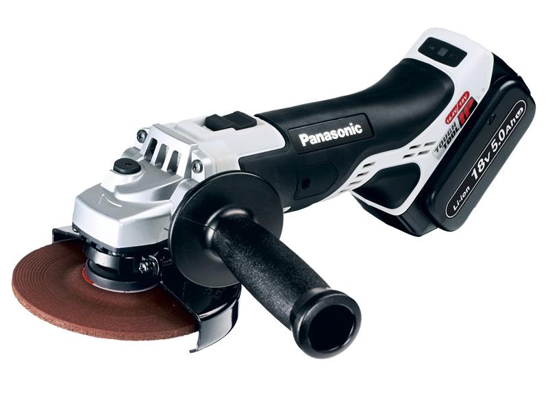EY46A2LJ2G 125mm Grinder 18V 2 x 5.0Ah Li-Ion