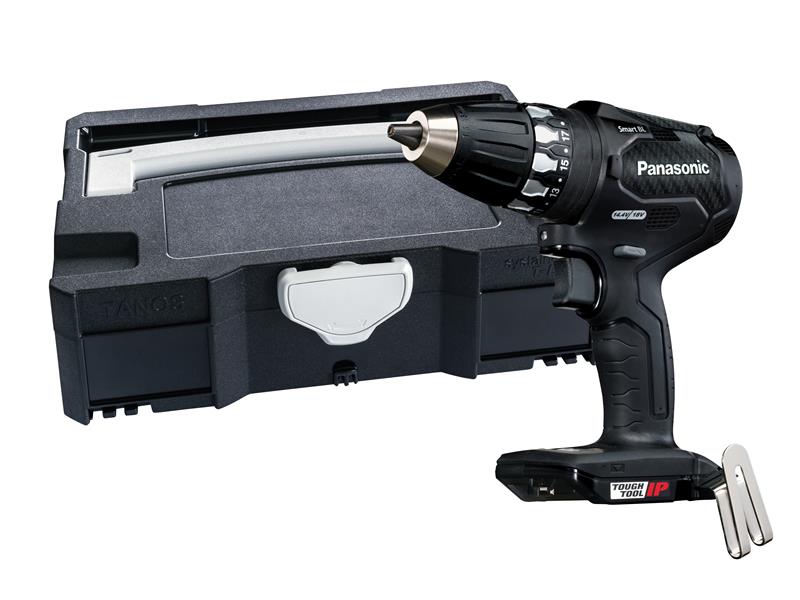 EY74A3XT Smart Brushless Drill Driver & Systainer Case 18V Bare Unit