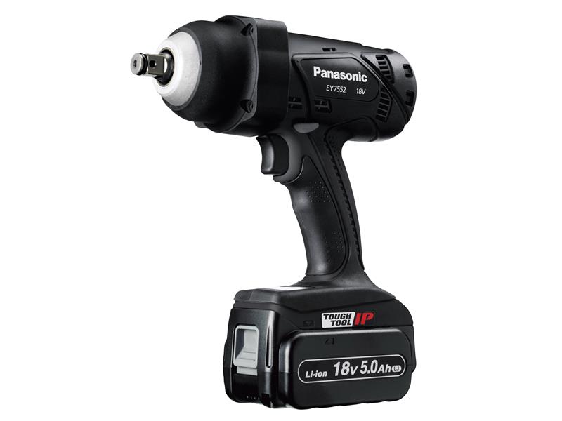 EY7552 Heavy-Duty Impact Wrench 18V 2 x 5.0Ah Li-ion