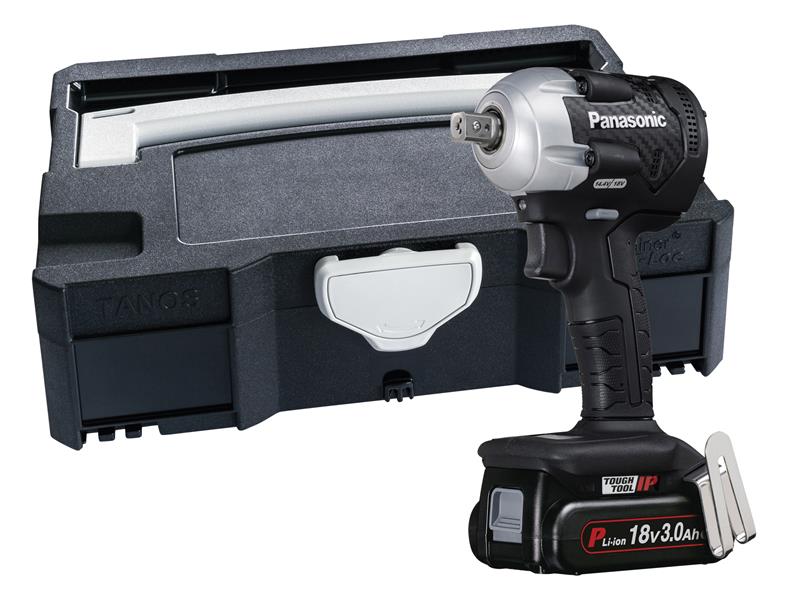 EY75A8PN2G 1/2in Impact Wrench & Systainer Case 18V 2 x 3.0Ah Li-ion