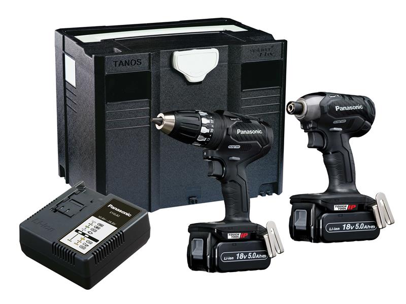 EYC231LJ Twin Pack 18V 2 x 5.0Ah Li-ion