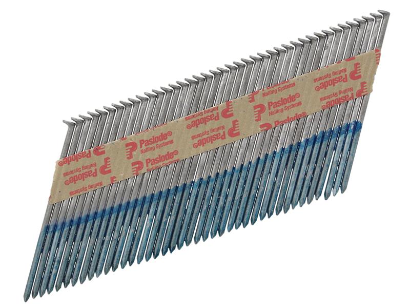 3.1 x 90mm IM360 Smooth Nails HD Galvanised Finish Box of 2200 + 2 Fuel Cells