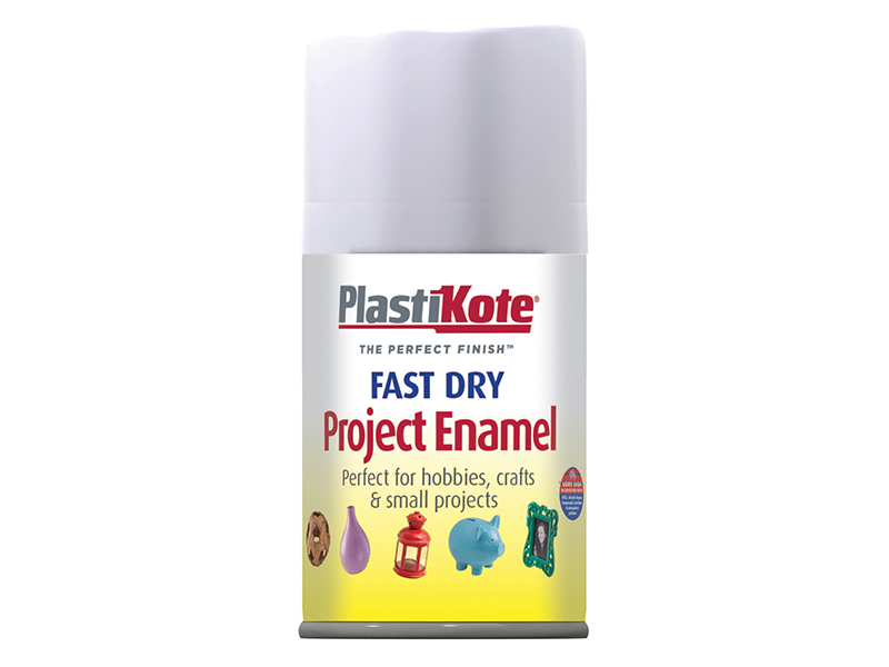 Fast Dry Enamel Aerosol Matt White 100ml