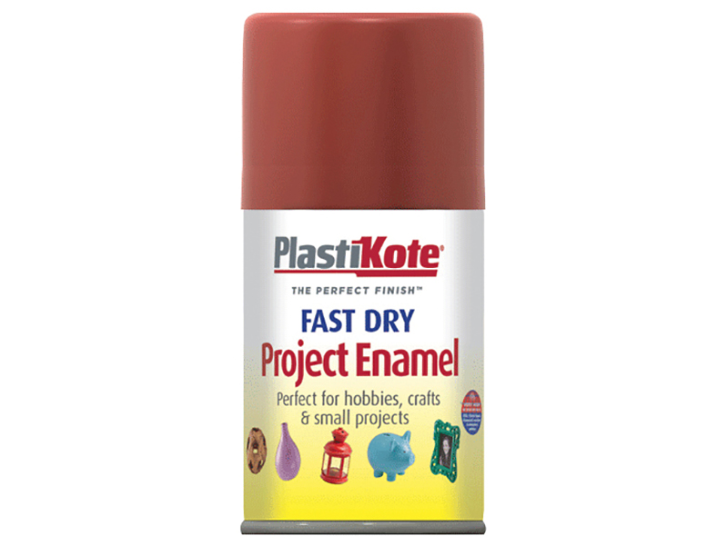 Fast Dry Enamel Aerosol Nut Brown 100ml