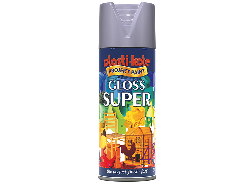 Gloss Super Spray Aluminium 400ml