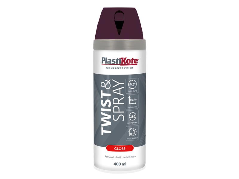Twist & Spray Gloss Purple Violet 400ml