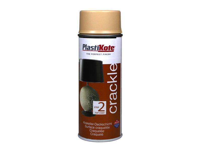 Crackle Touch Spray Heritage Gold Top Coat 400ml