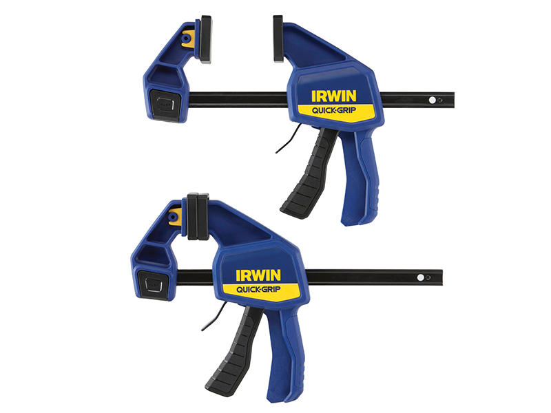 Quick-Change(TM) Medium-Duty Bar Clamp 150mm (6in) Twin Pack