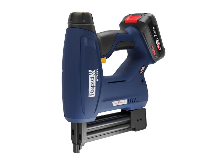 BTX553 Battery-Powered Staple Gun P4A 18V 1 x 2.5Ah P4A Battery