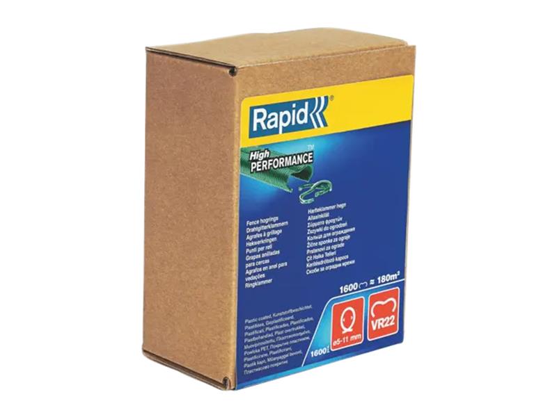 VR22 Fence Hog Rings Pack 1600 Galvanised Boxed