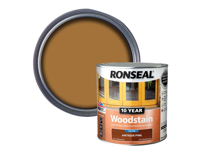 10 Year Woodstain Antique Pine 750ml